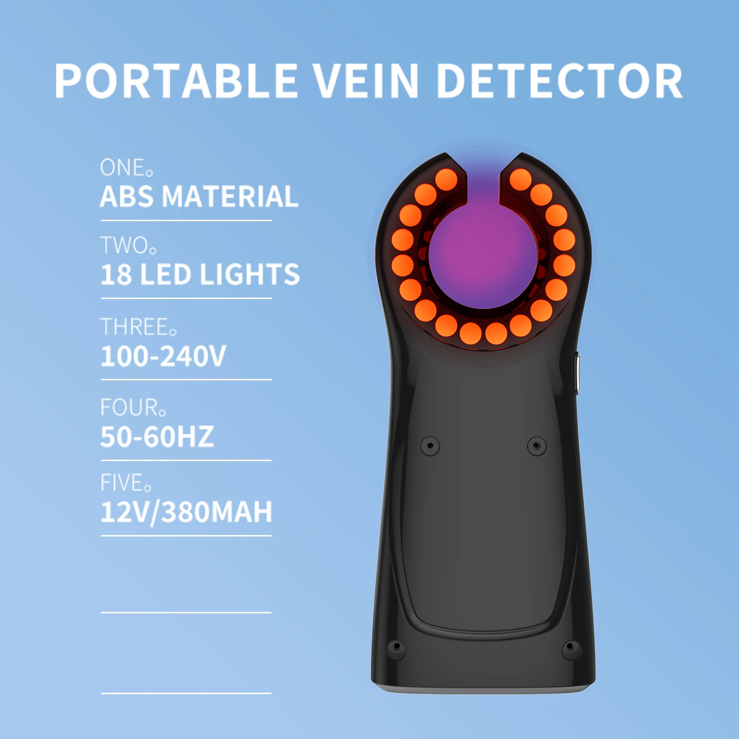 

Medical Infrared Vein Locator Machine Nurse Injection Helper Handheld Vein Viewer Portable Infrared Vein Finder Device