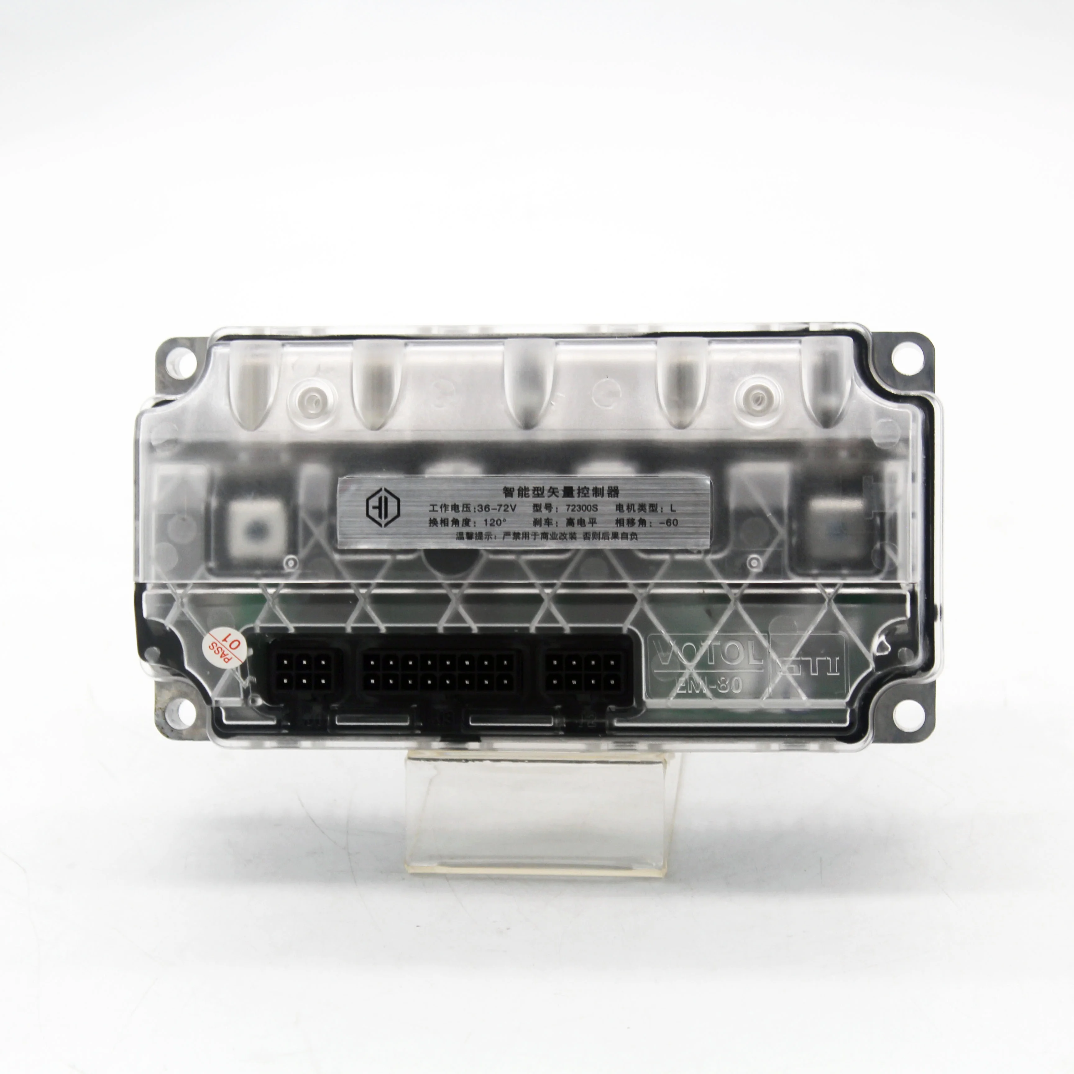 Voltol EM80 72V150A 72300S 3-4kW Programmable Controller Suitable For Electric Motorcycle Electric Scooter Brushless DC Drive