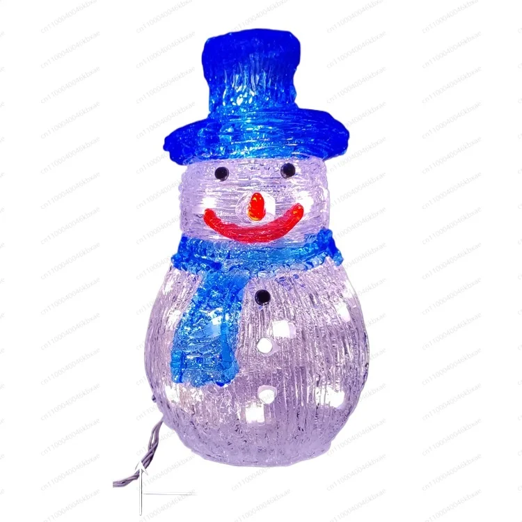 

Christmas snowman Christmas scene arrangement props snowman