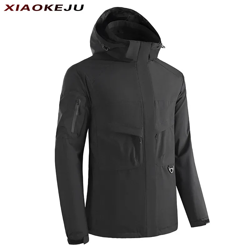 Parka Men's Designer Clothes Men's Coats Winter New in Parkas Man Streetwear Baseball Uniform Sportsfor Motorcycle