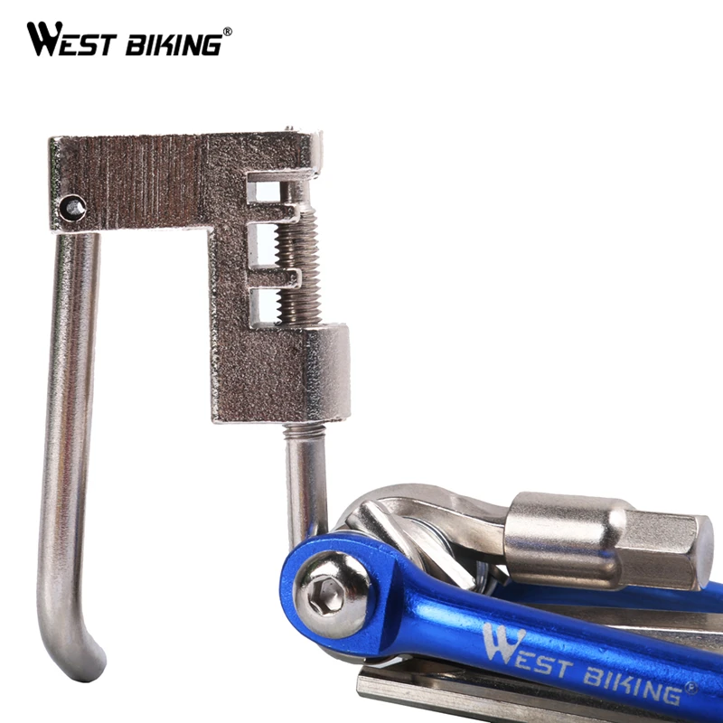 WEST BIKING 11 in 1 Bicycle Repair Tool  Multifunction Bicycle Repair Set  MTB Road Bike Repair Tools Kit  Wrench Screwdriver image 2
