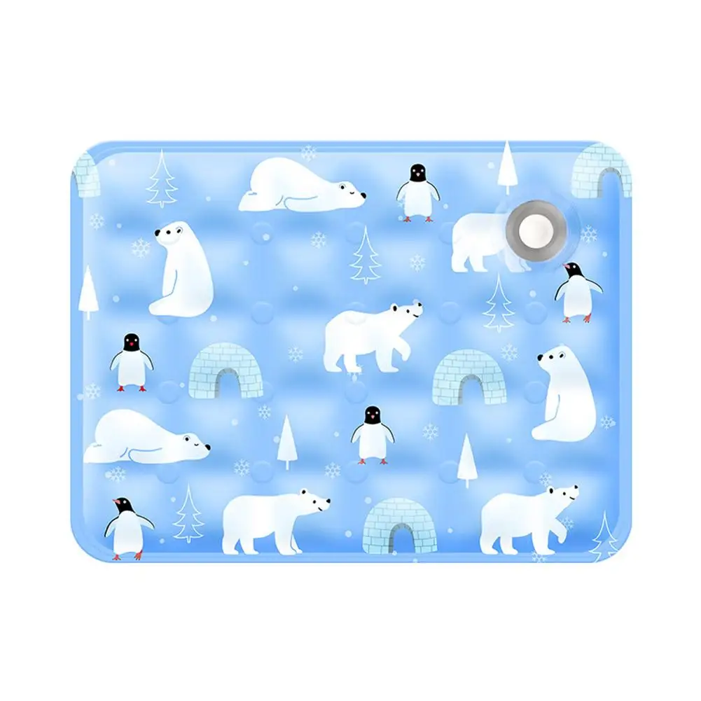 Alfombrillas de refrigeración de verano para mascotas, manta de hielo para perros y gatos, sofá portátil para acampar, Yoga, dormir, accesorios para mascotas J4b9