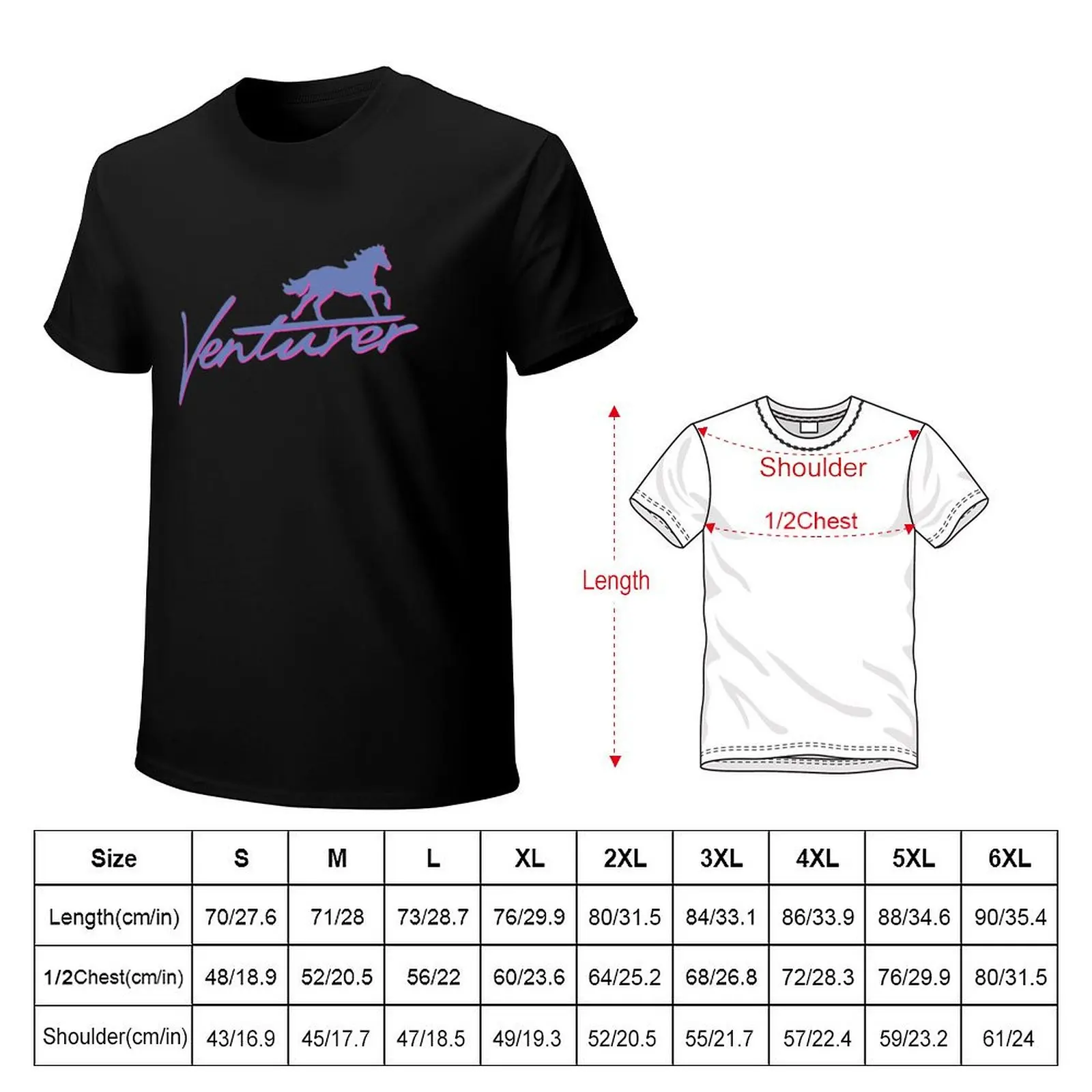 Venturer Logo Rivals Consortium T-Shirt Casual Fashion Print Tee Top
