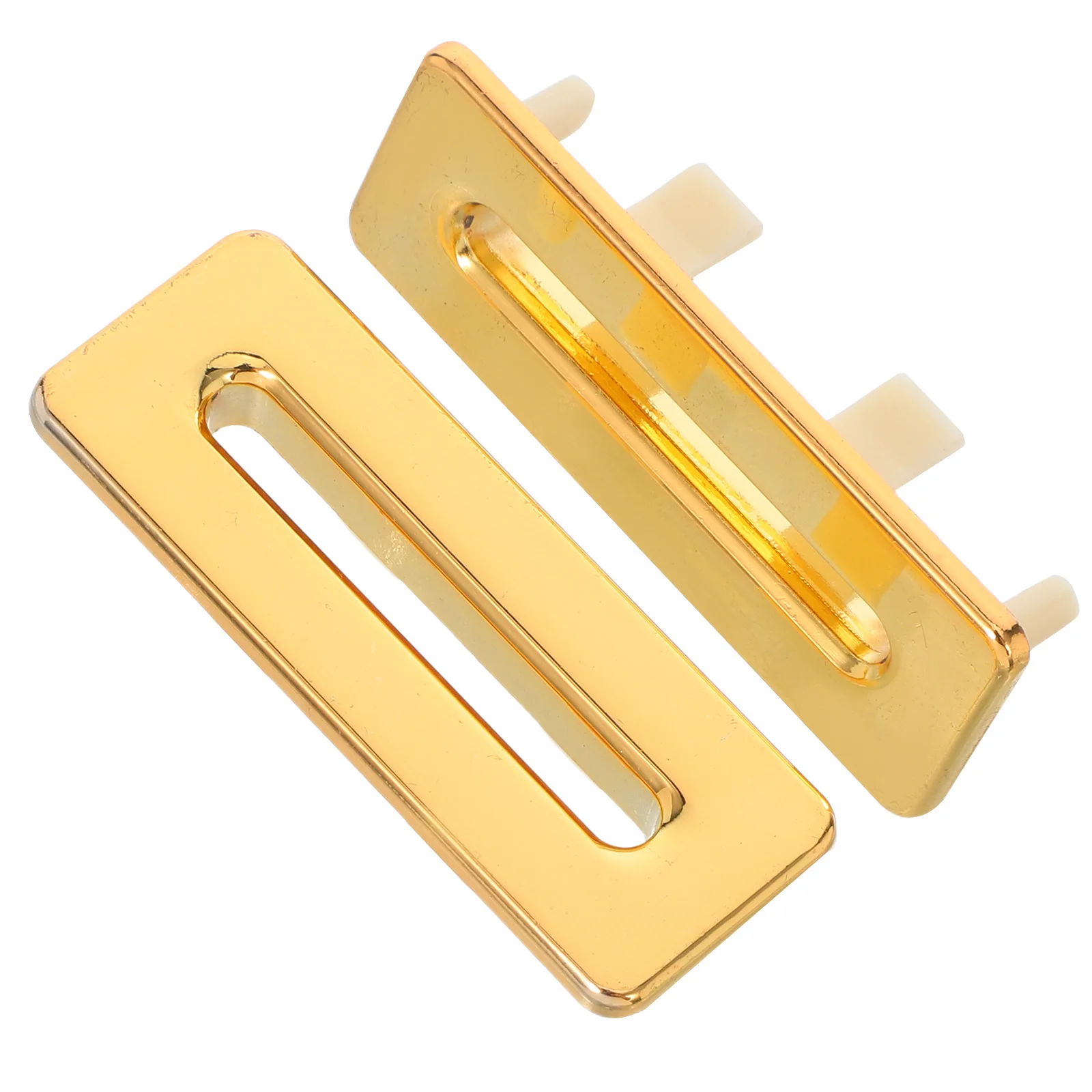 

2pcs Overflow Hole Cover Zinc Alloy Basin Insert Golden Easy Installation Universal Fit Kitchen Bathroom Accessories Water Drain