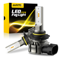 2Pcs 2000LM 3000K Yellow H10 9145 5202 Fog Lamp CSP LED Bulb H16(EU) Fanless 6500K White For Opel Insignia Astra h k g 12V 24W