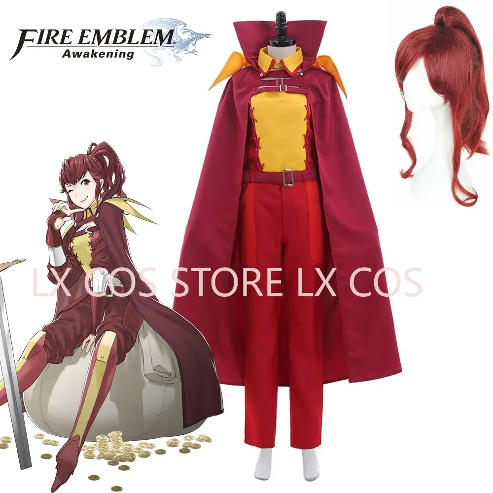 Anime Fire Emblem Awakening Anna Cosplay Costume Full Set Custom Made Any Size Clothes