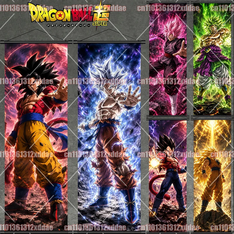 Dragon Ball Sun Goku Super Sai - Canvas Painting ulasan dan harga