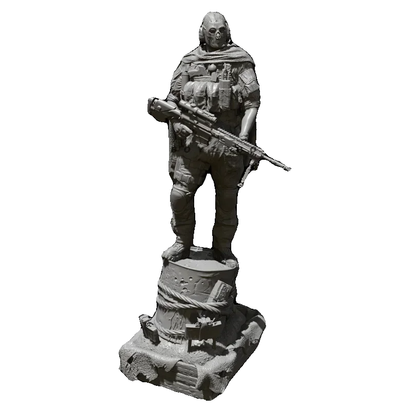 50mm 75mm 100mmResin model kits figure colorless and self-assembled 3D Printing  TD-6613/3D