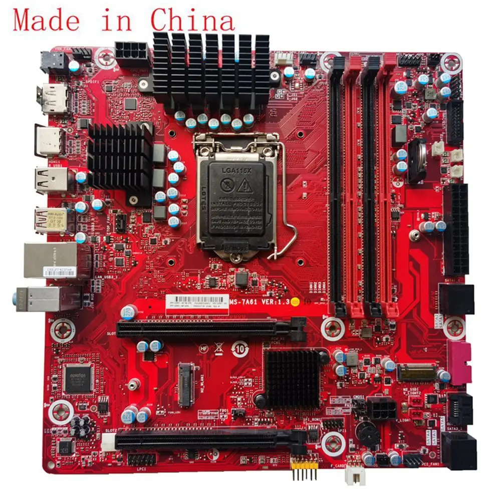 

For hp cap2 8437 omen 880-181cn motherboard MS-7A61 z370 motherboard L02051-001 100% test OK send