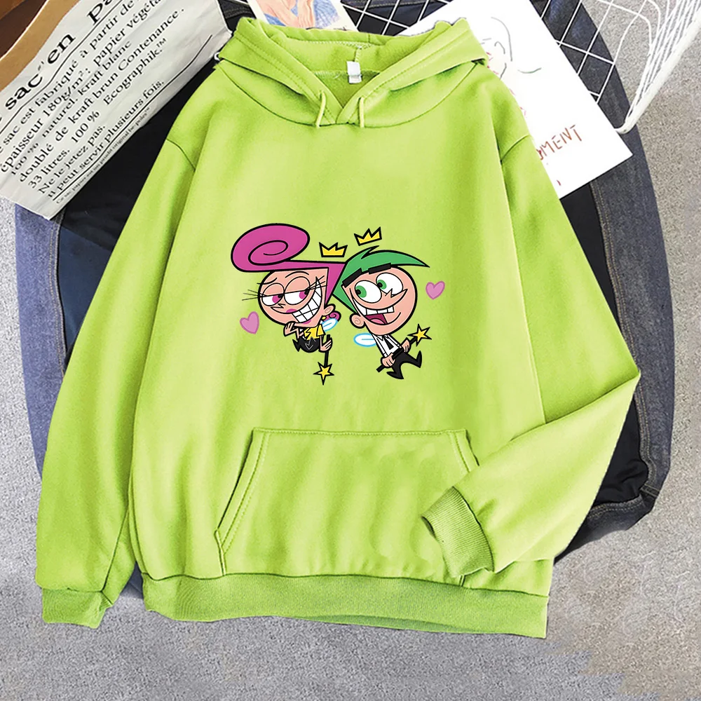 Fairly OddParents Cartoon Print Hoodies Costume Cosplay Anime Sweatshirt Funko Pop Harajuku Kawaii Clothes Moletom Cute Hoody