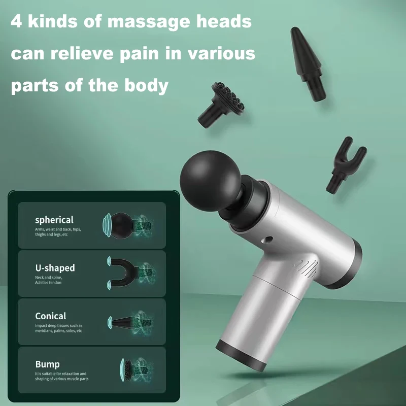 Xiaomi-Mijia Pistola Elétrica De Massagem, Casa Inteligente, Várias Engrenagens, Níveis De Velocidade, Emagrecimento, Músculo, Fascia, Massageadores De Percussão, Presente