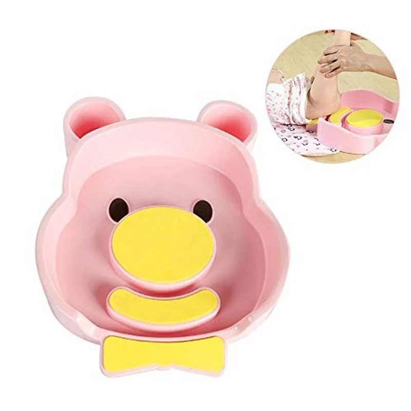 1pc Portable baby wash tub Newborn Cute Animal Cartoon ABS Washing Basin Infants Washing Ass Head Bathtub Wholesale #TC