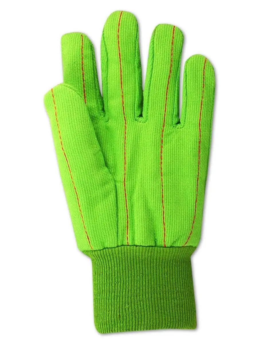 MultiMaster Double Palm Canvas Gloves with Knit Wrist, 144 Pairs, Size Men's (Fits Large) (796KW)