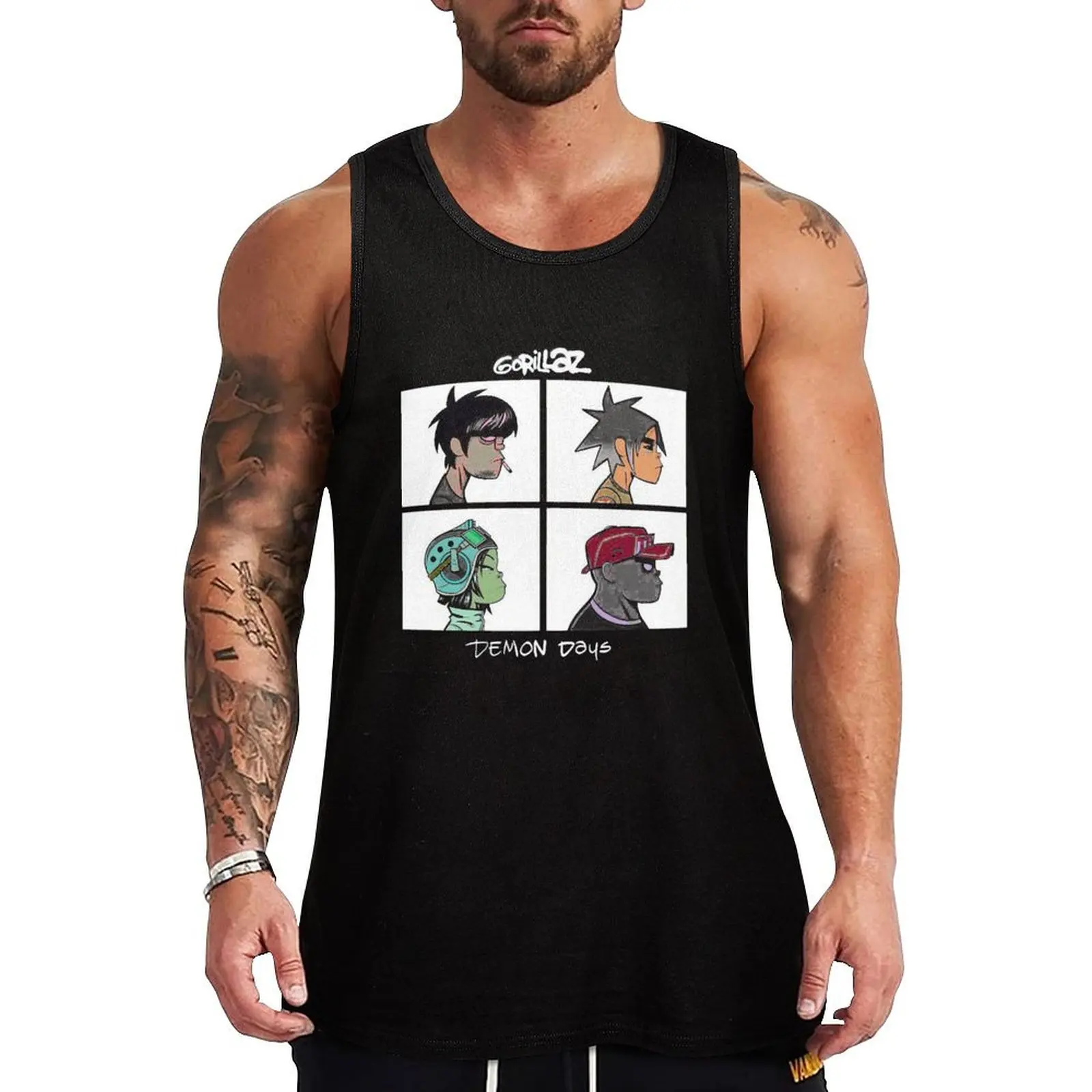 

aloha damon T-Shirt.png Tank Top Bodybuilding shirt Men's fitness t-shirt men clothes