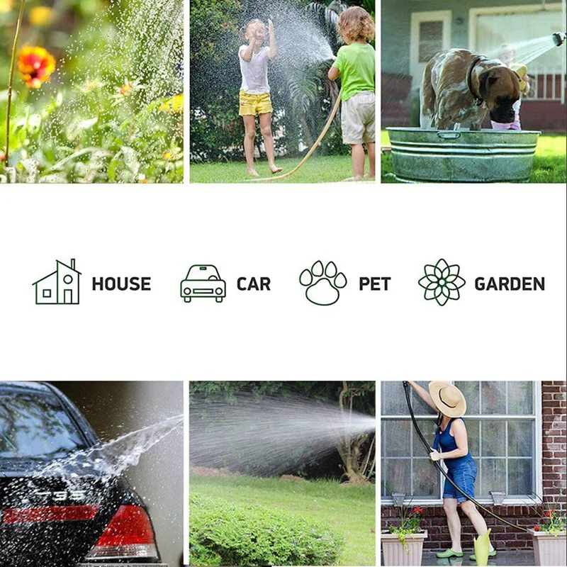 Garden Water Hose Nozzle For Karcher,Pressure Car Wash Hose With Spray Garden Watering Pipe Tube Sprinkle Water Hose