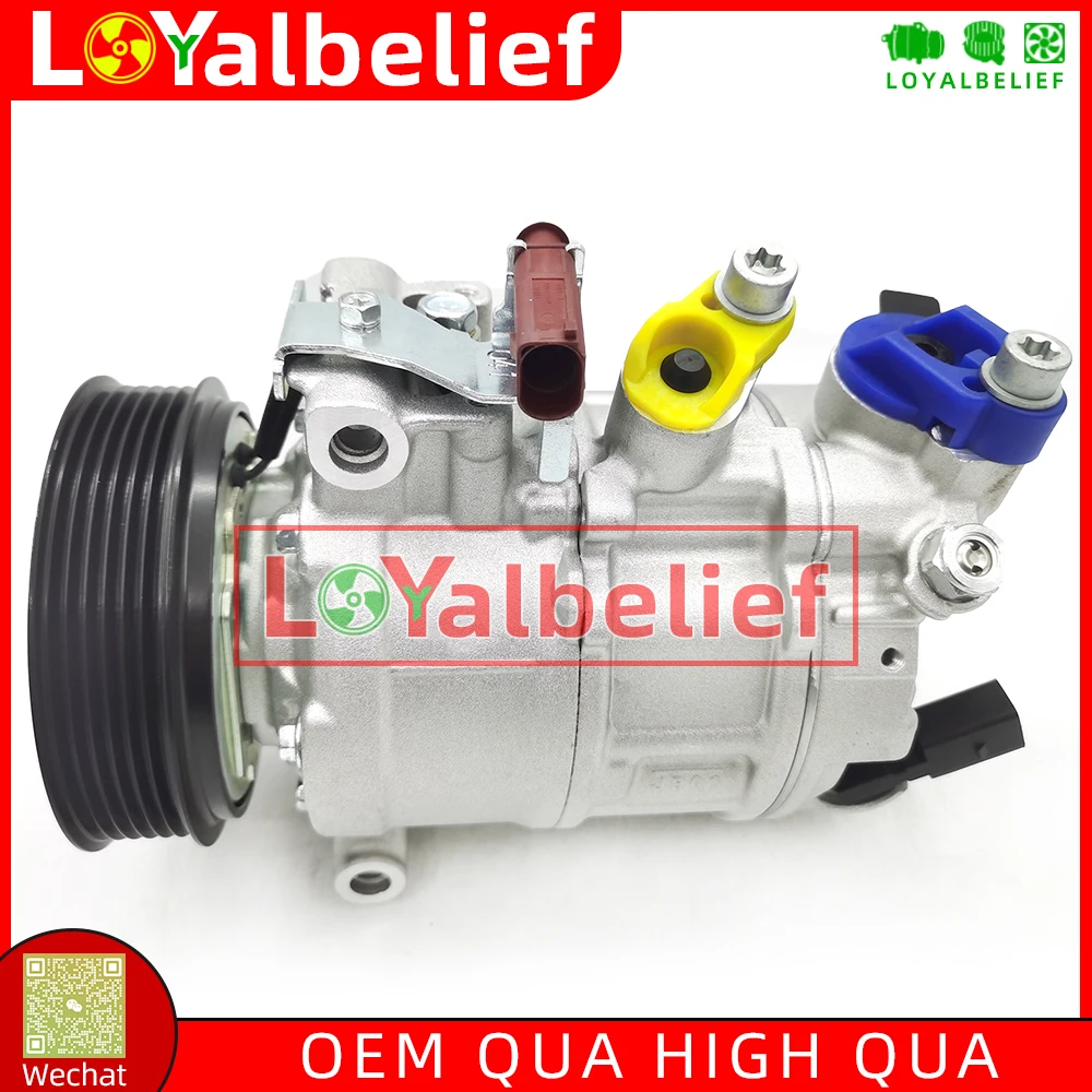 

AC Compressor With Clutch For Audi A4 A5 Q5 A6 A5 2.0 6SAS14C 4G0260805Q 4G0260805T 8T0260805F 8T0260805P 8T0260805S 447140-0330