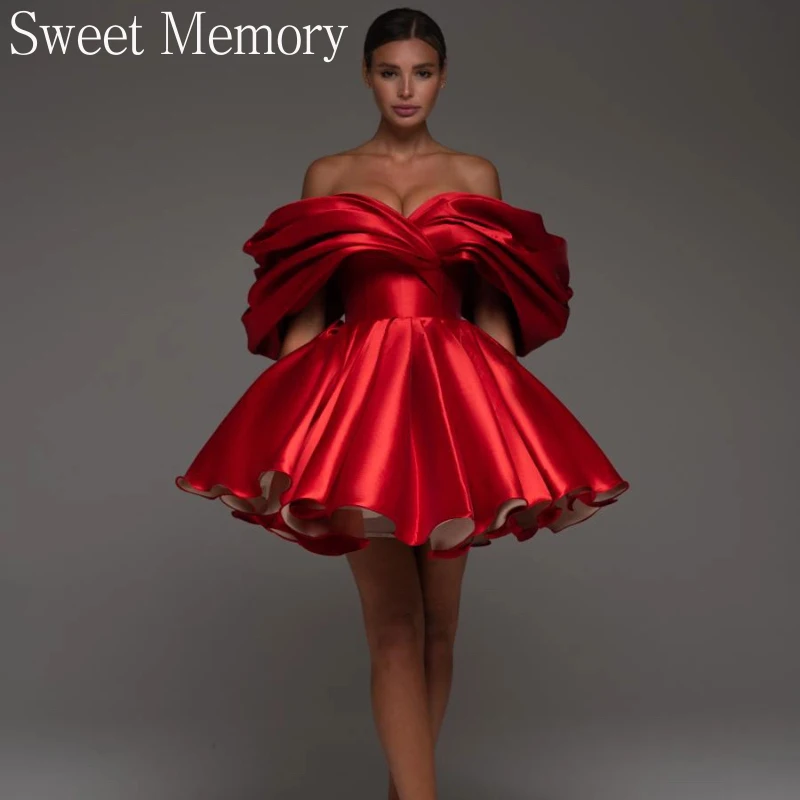 

A8189 Fashion Prom Dresses Sexy Girls Women Clothes Sweet Memory Short Party Dress Performance Dinner Birthday Evening Gowns