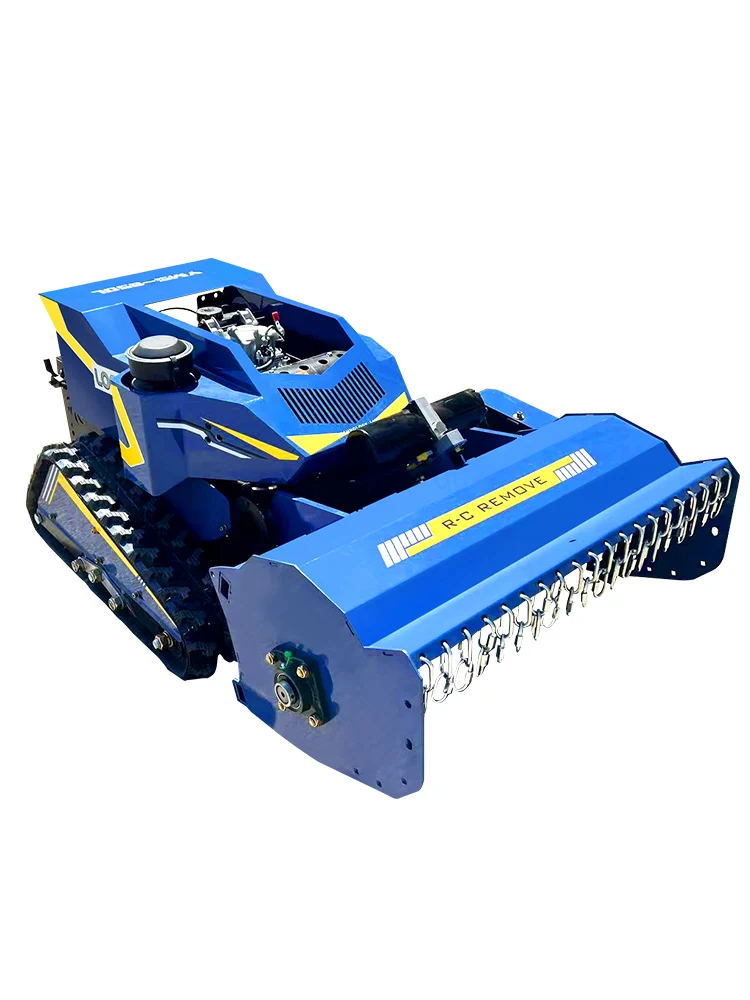 تخصيص 2025 مبتكرة ذاتية الدفع الصناعية الصف البنزين/الديزل آلة Agri المناظر الطبيعية جزازة Flail للبيع #4