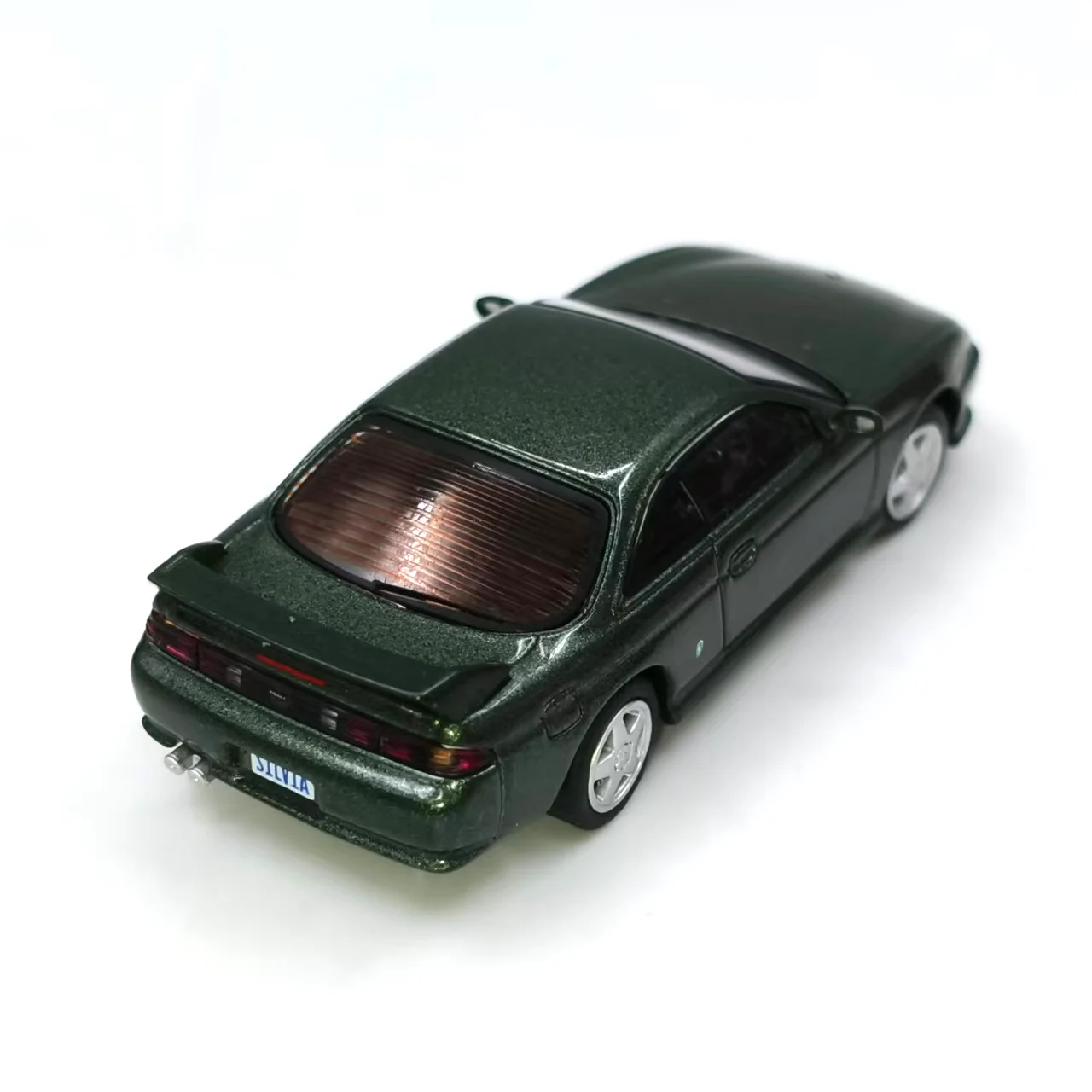 دييكاست 1:64 مقياس DM حاوية سيلفيا S14 سبيكة سيارة نموذج تحصيل لعبة هدية تذكارية عرض حلية