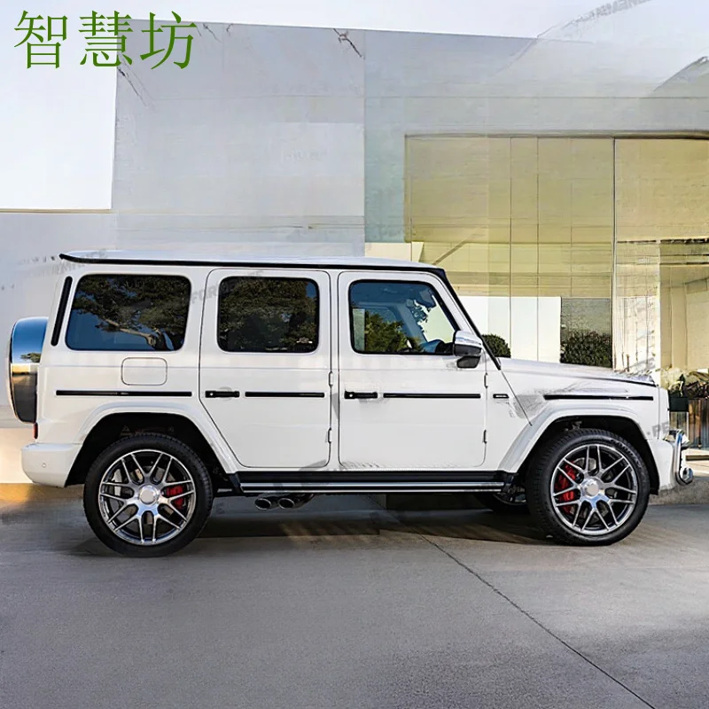 

Подходит для Mercedes-Benz G-Class W463, модифицированного в стиле W464 AMG, комплект включает бампер и полный обвес.
