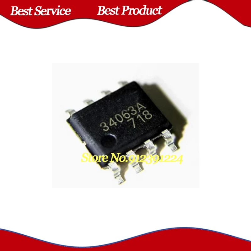 10 sztuk HTC34063A MC34063AD 34063A SOP8 Nowe i oryginalne w magazynie