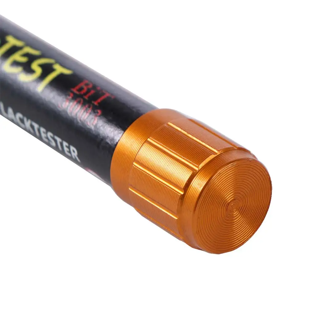 Plastic Car Paint Thickness Tester Pen with Magnetic Tip Scale Indicator Car Paint Coating Tester Meter Lak Test Bit