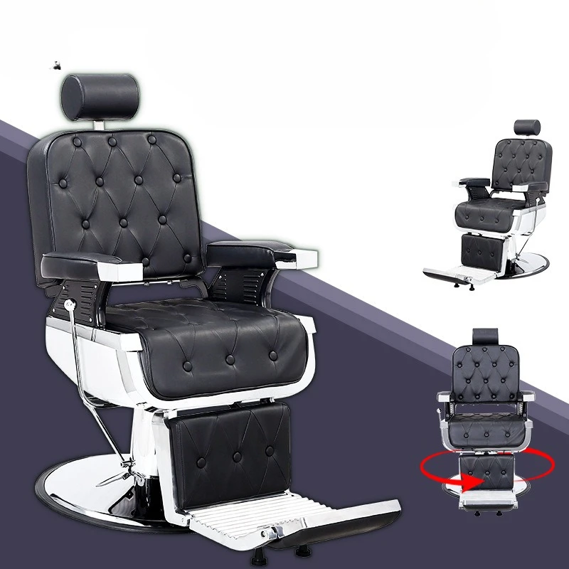 

Hair Chair Salon Heavy Hydraulic Tilt for Hair Stylist Salon Beauty Spa Chair Styling Equipment