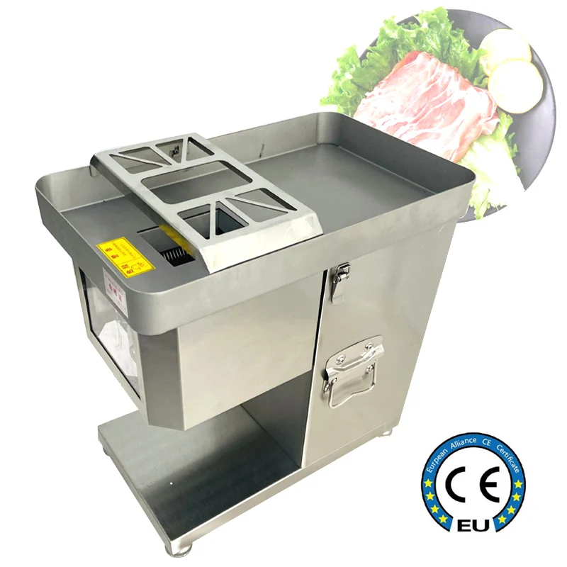 

Meat Slicer For Pork Beef Lamb Soft Vegetable Slicing Shredding Dicer commercial Home Meat Cutting Machine