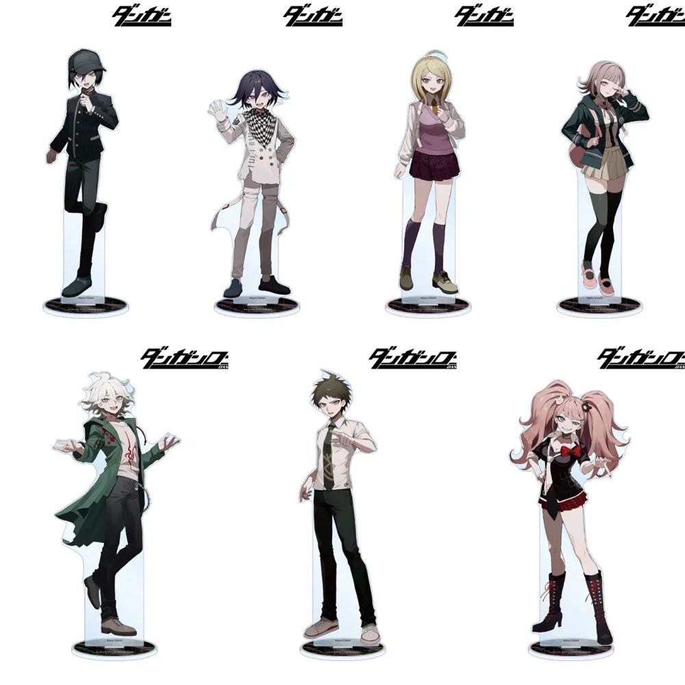 

15CM cute game Danganronpa Acrylic Stand Keychain Model Cosplay Characters Ornament Accessories Goods Collection Christmas Gifts