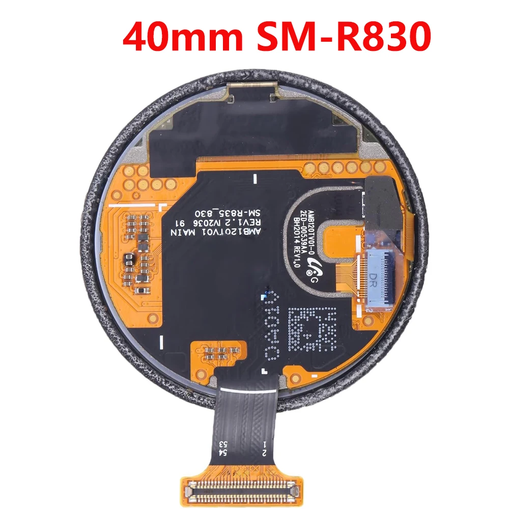 Super AMOLED For Samsung Watch Active 2 R820 44MM / R830 40MM LCD Display Digitizer Assembly Touch Screen For Samsung Active2