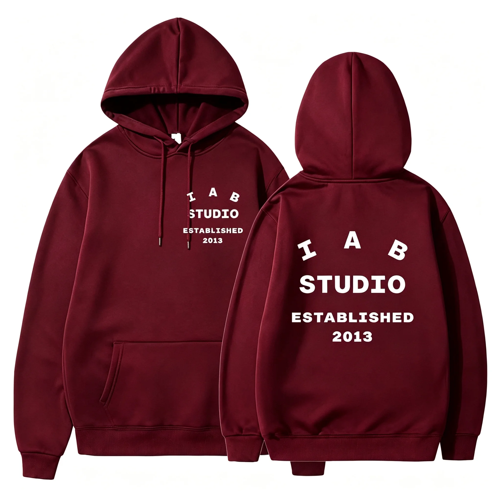 2026 Hip-Hop Streetwear Damen Pullover Hoodie mit Vorder- und Rückseiten-Buchstabenmuster, Kapuzenpullover, lockerer Schnitt, lässige Alltagsoberteile – Detail 5
