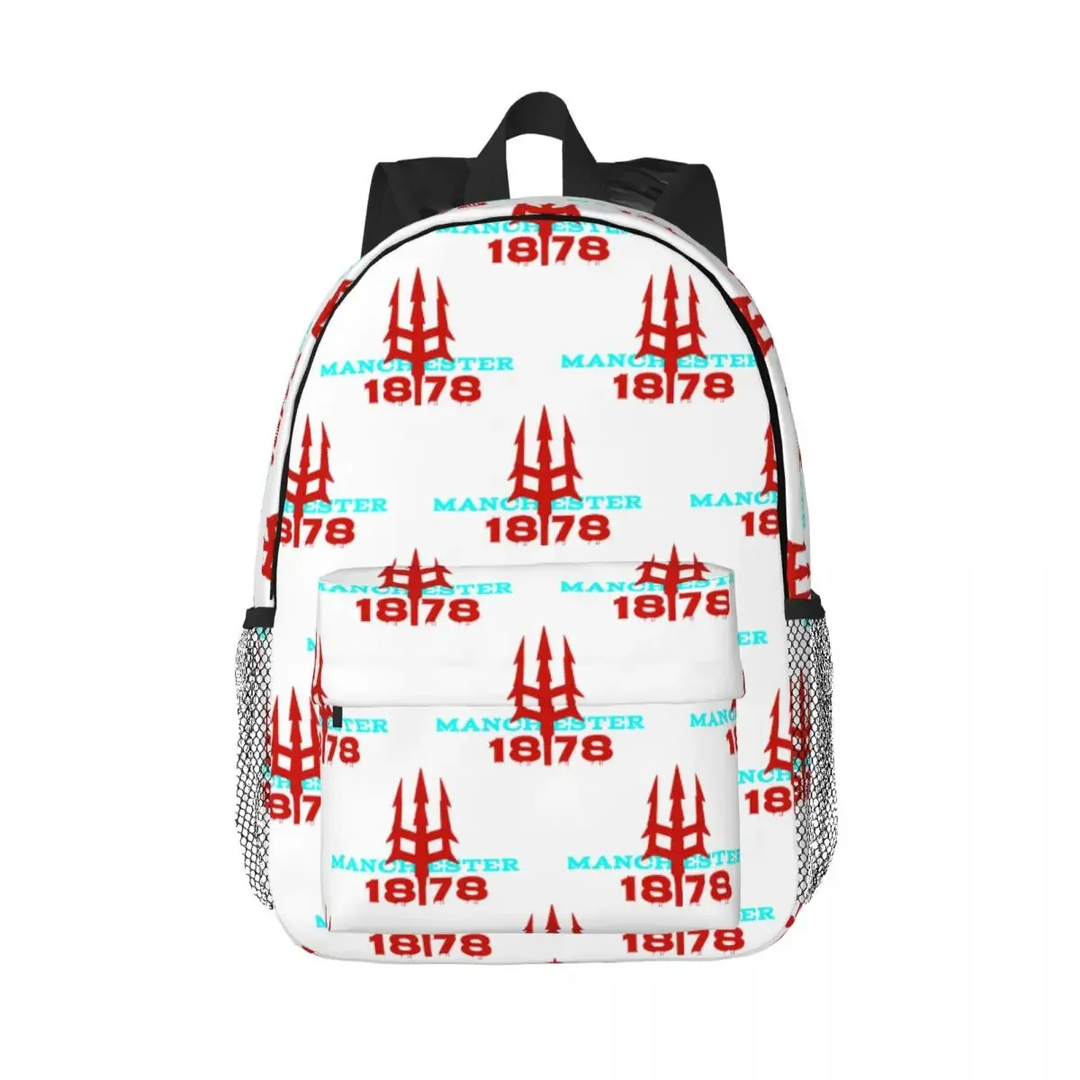 

Devils Of Manchester, Manchester Is Red Backpacks Boys Girls Bookbag Casual Children School Bags Laptop Rucksack Shoulder Bag