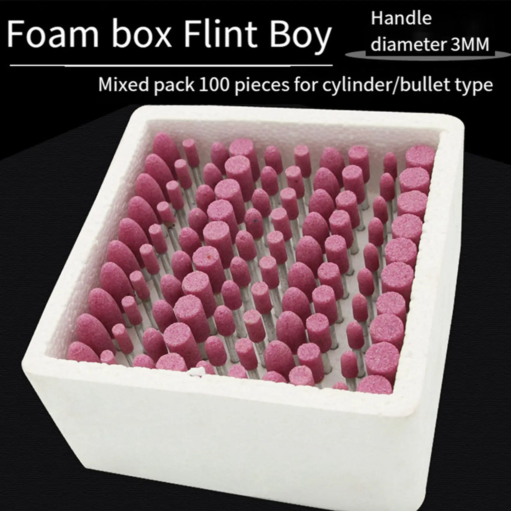 

СОКРУЩЕНА ЦЕНА! 300 шт. абразивных насадок для полировки и шлифовки, насадки-колесики для электродрелей 4-10 мм, для роторных инструментов Dremel 3 мм