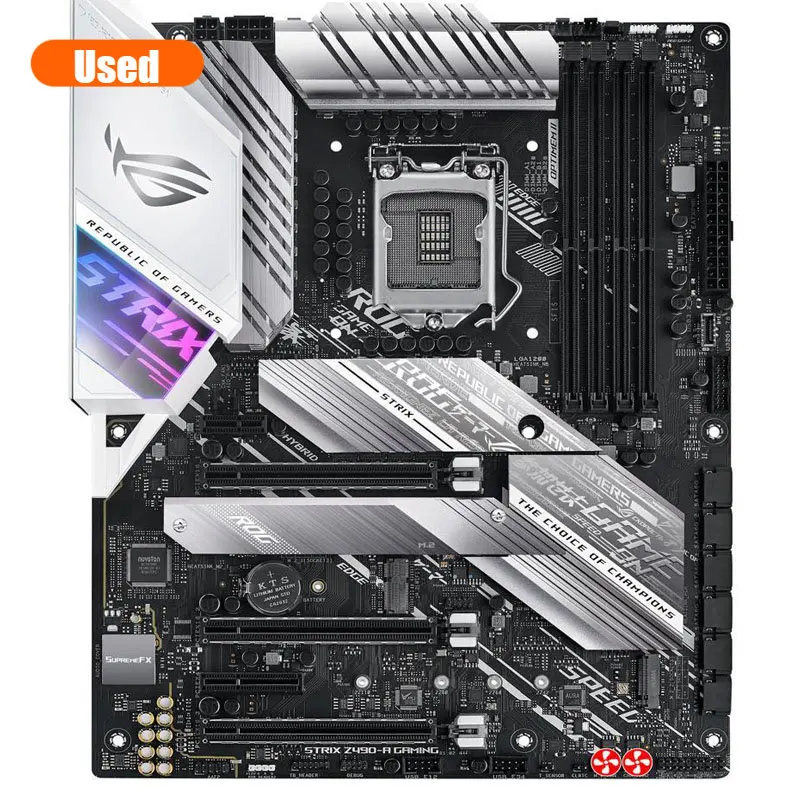 ASUS ROG STRIX Z490-A GAMING LGA 1200 (Intel 10th Gen) Z490 SATA 6Gb/s ATX Intel Motherboard