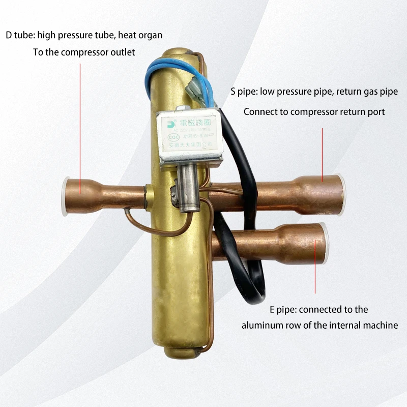 Factory price  Air Conditioning parts Three-way reversing valves for Air Conditioner