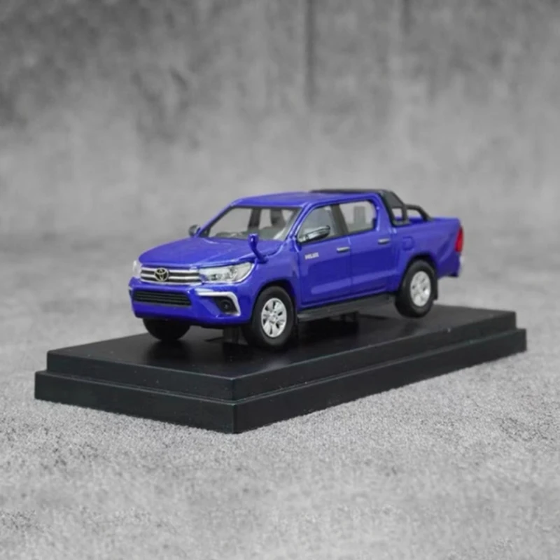 EBBRO 1:64 Scale TYT Hilux Pickup Truck Alloy Simulation Car Model Static Collection Decorated Holiday Toys Souvenir Gift