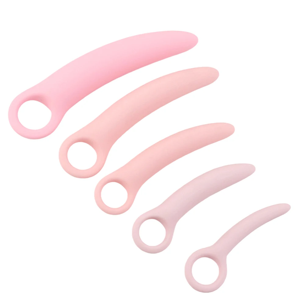 5pcs Anal Plug Set Foreplay And Teasing  Anal Toys G Spot Stimulation Kit Vaginal Plug Sex Toys Anal Dilator Waterproof Reusable
