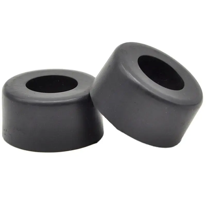 4Pcs 38*19mm Durable Black Isolation Rubber Table Chair Feet Pad Base,Anti-vibration Pad For Amplifier Speaker CD Cabinet ножки