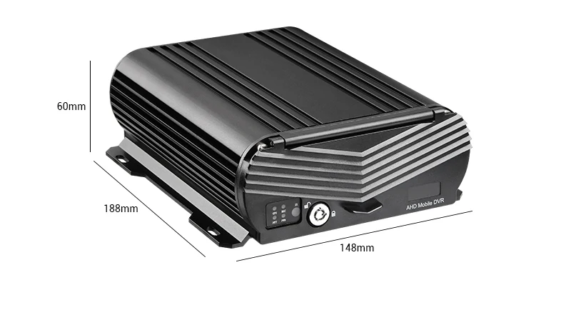 نظام كاميرا المراقبة مع 8CH 4G WiFi GPS 1080P AHD HDD Mobile DVR 7 بوصة VGA و5 كاميرات مقاومة للماء #4