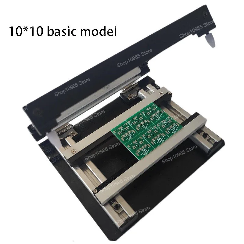 PCB Steel Mesh Solder Paste Printing Table Steel Sheet SMT Solder Paste Printing Manual Small Micro Screen Printing Machine view 4