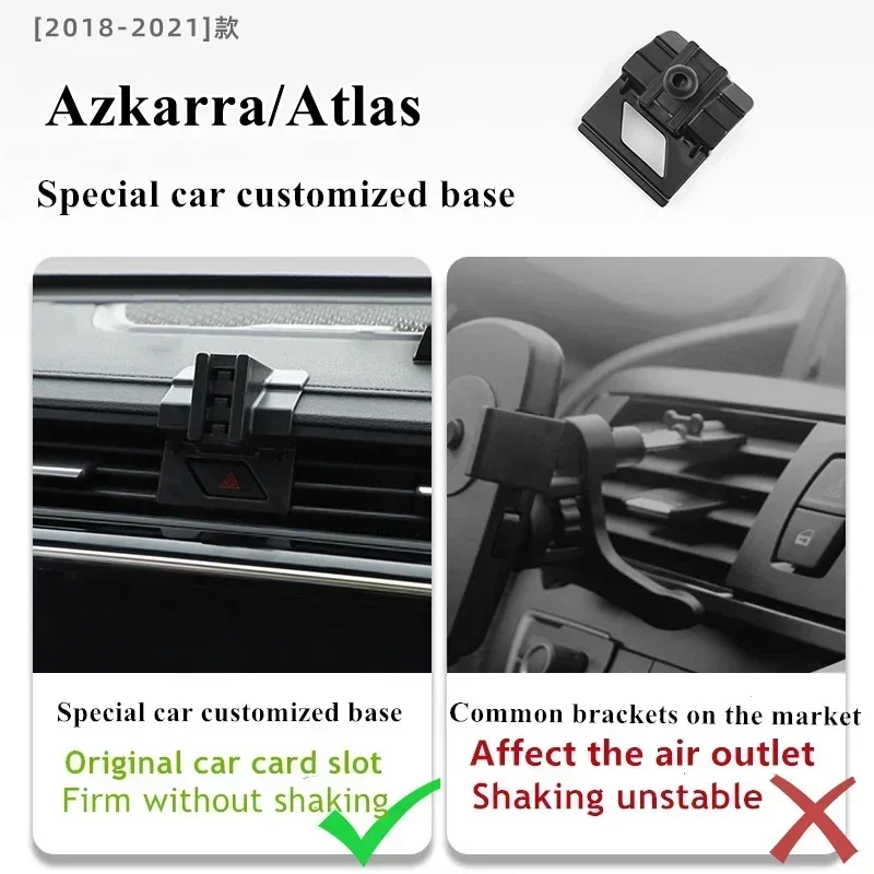 

2018-2021 для Geely Atlas Pro, держатель мобильного телефона, беспроводное зарядное устройство, автомобильное крепление, навигационный кронштейн, поддержка GPS