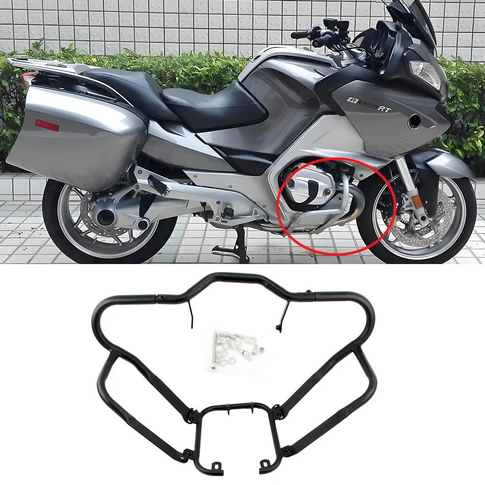 

Black Motorcycle Front Highway Crash Bars Engine Protection Guards for BMW R1200RT 2005 2006 2007 2008 2009-2013