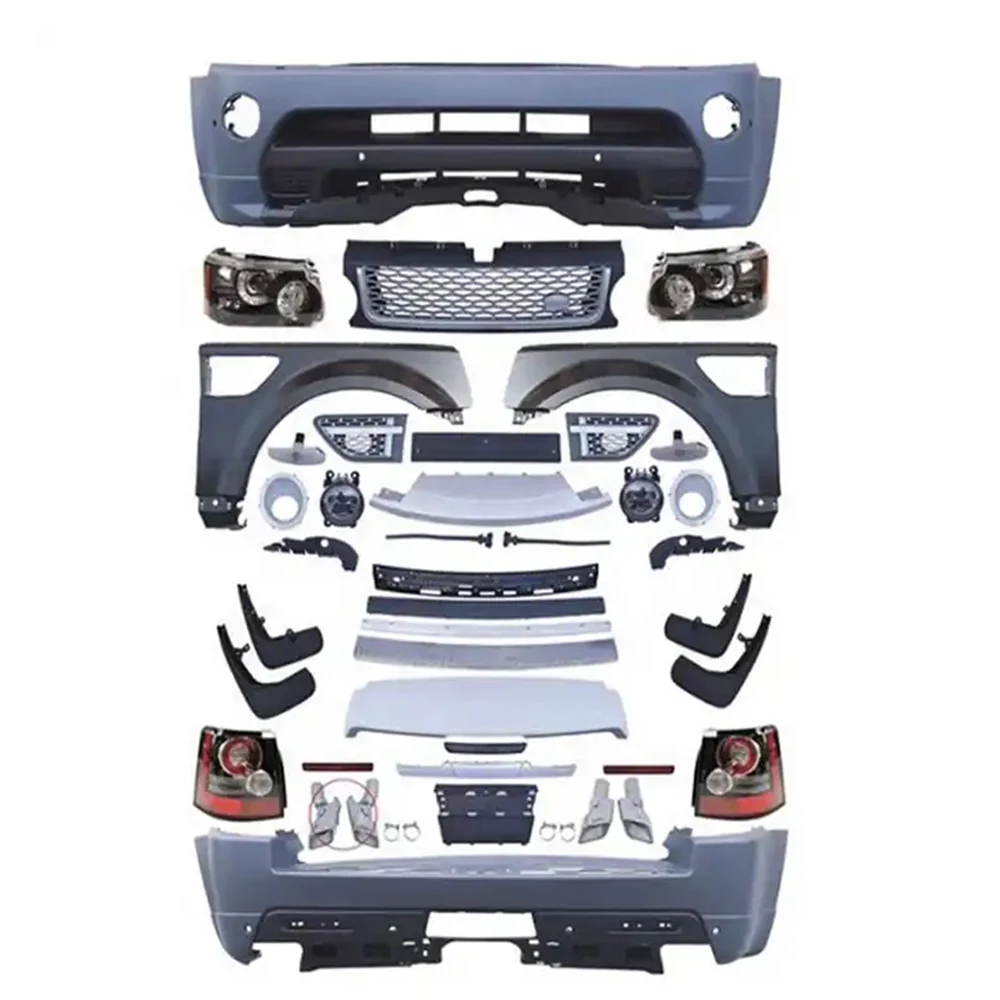 

Factory Price L320 Facelift Body Kit for Range Rover Sport 2002 2006 2008 2009 Upgrade to 2010-2012