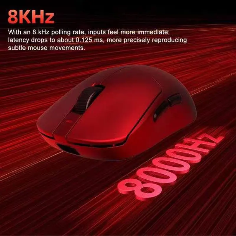 AULA V9 Pro Ultra Wireless Mouse 3950PAW Double 8K Custom E-sports Gaming Mouse 3mode Lightweight Ergonomic Mouse PC Accessories