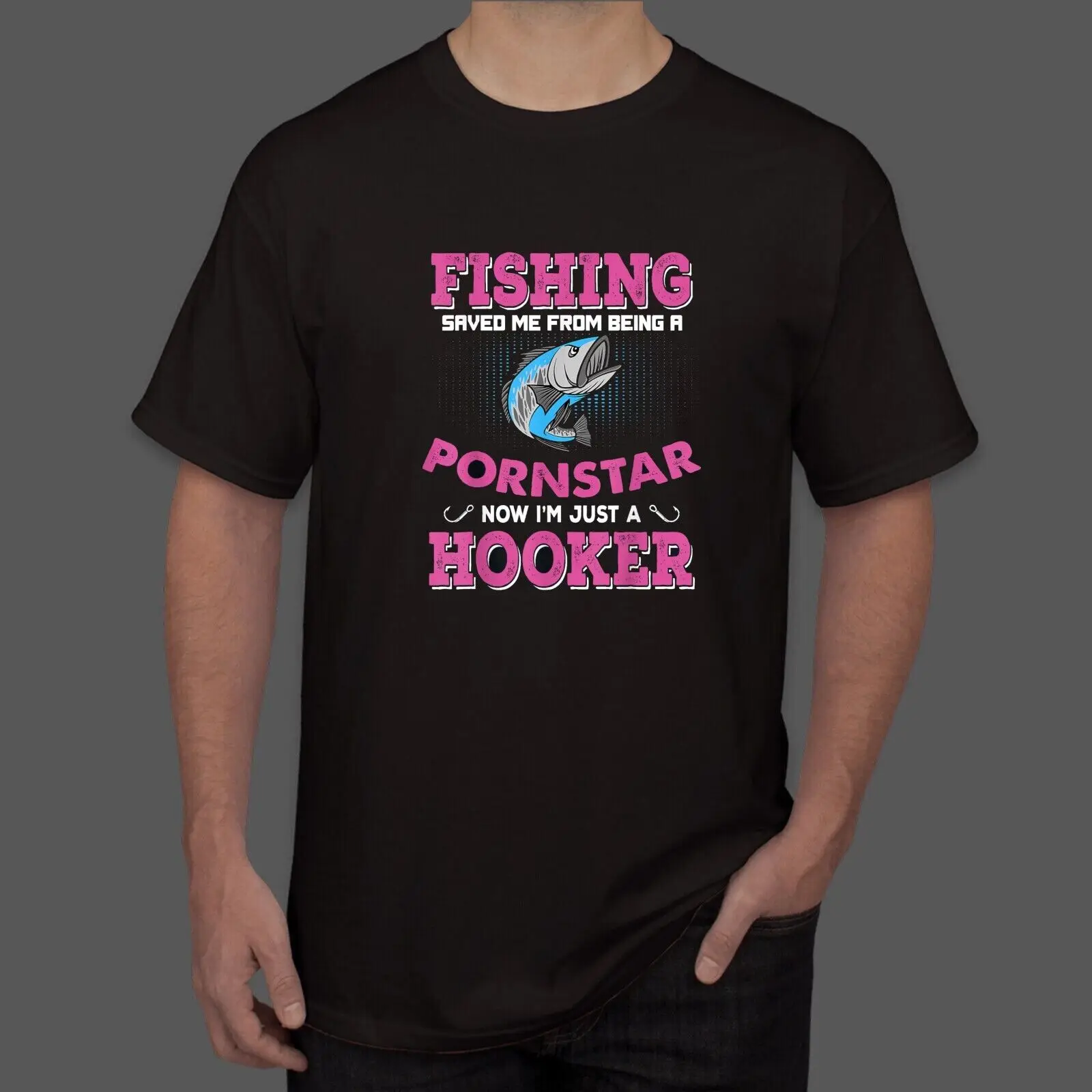 New Limited T-shirt De Pesca, Saved Me From Be A, Melhor Presente Engraçado, S-3XL