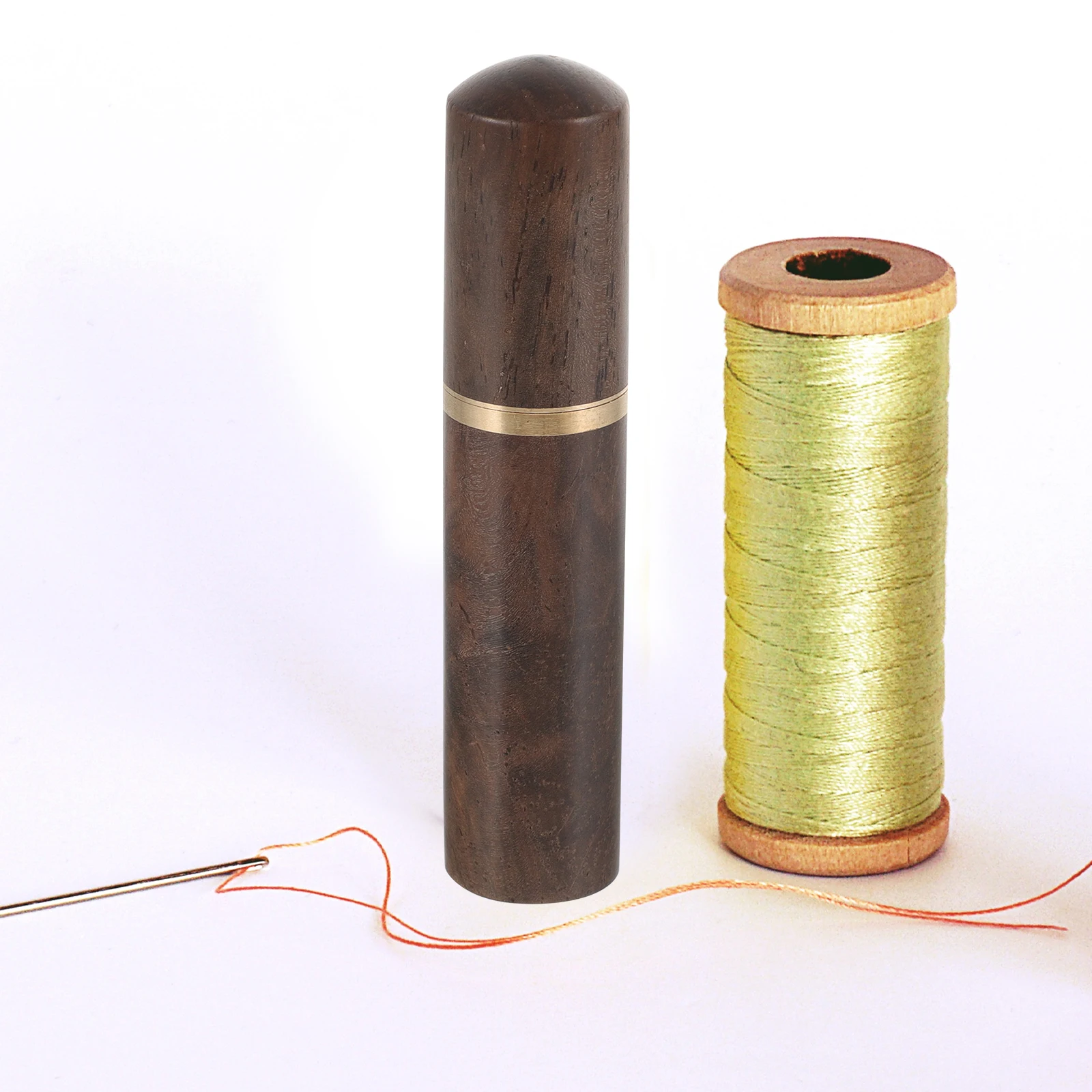 

Wooden Needle Case for Sewing Durable Portable Storage Accessories Compact Toothpick Holder Wear Resistant Long Term Use
