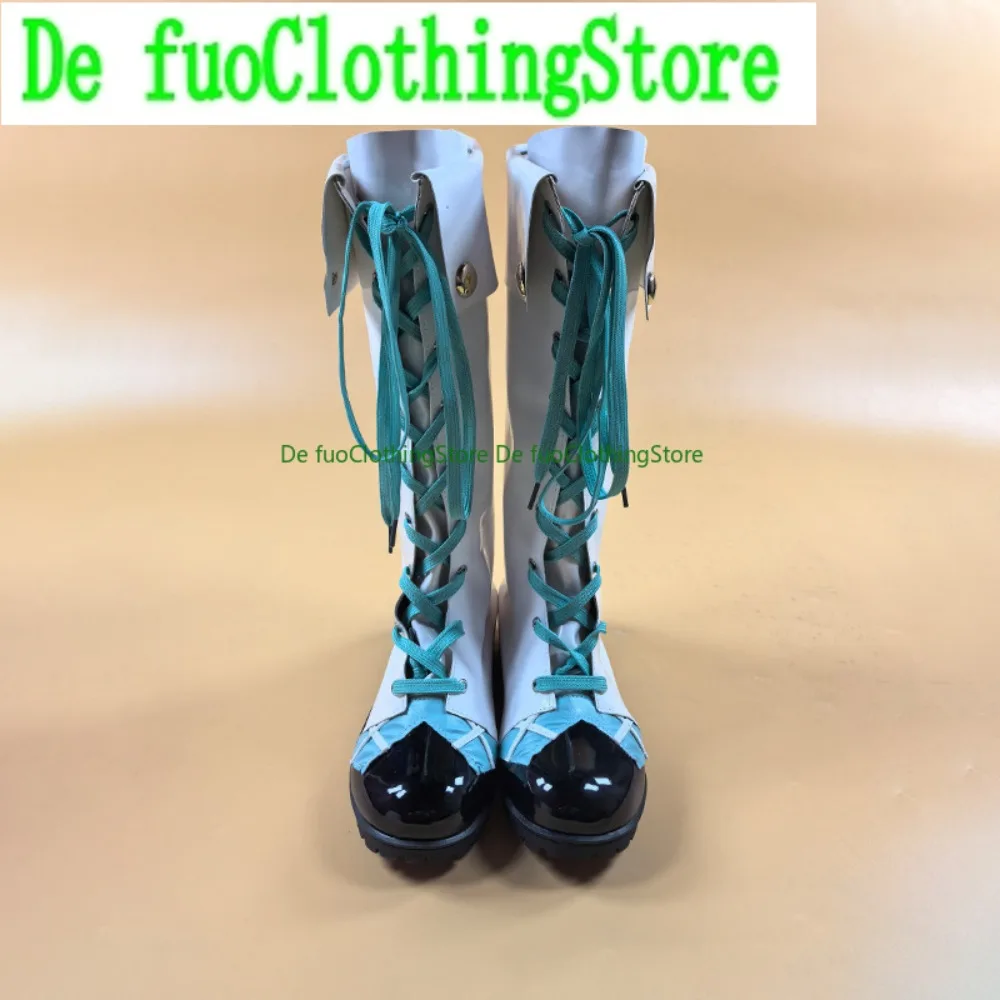 Buty do cosplayu DefuoClothing Girl Detective Ver, botki anime, buty do gier anime, buty i botki do odgrywania ról, na Halloween.