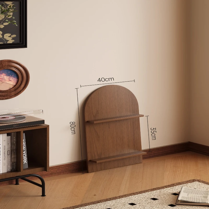 

Floor-standing Magazine Storage Rack Black Walnut Anti-slip Magazine Multi-layer Racks Office Furniture Das Magazin ZY40ZZJ