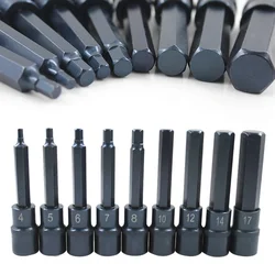 3/1PCS Torx Screwdriver Bits 1/2inch-Impact Drive Socket Adapter H4/H5/H6/H7/H8/H9/H10/H11/H12/H13/H14/H16/H17/H18/H19