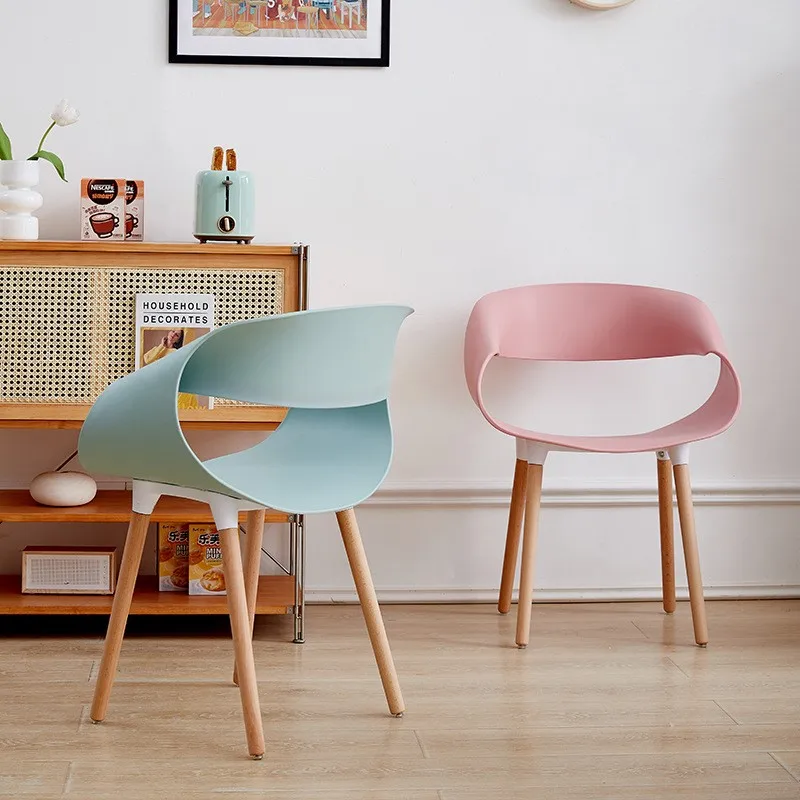

Nordic Modern Simple Style Dining Chair Can Be Used As A Creative Home Bedroom Leisure Chair